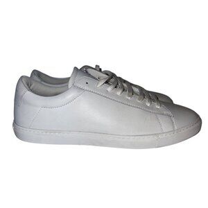 Oliver Cabell Men's Sneakers White Low 1 Lace Up Italian Leather Fashion Size 9